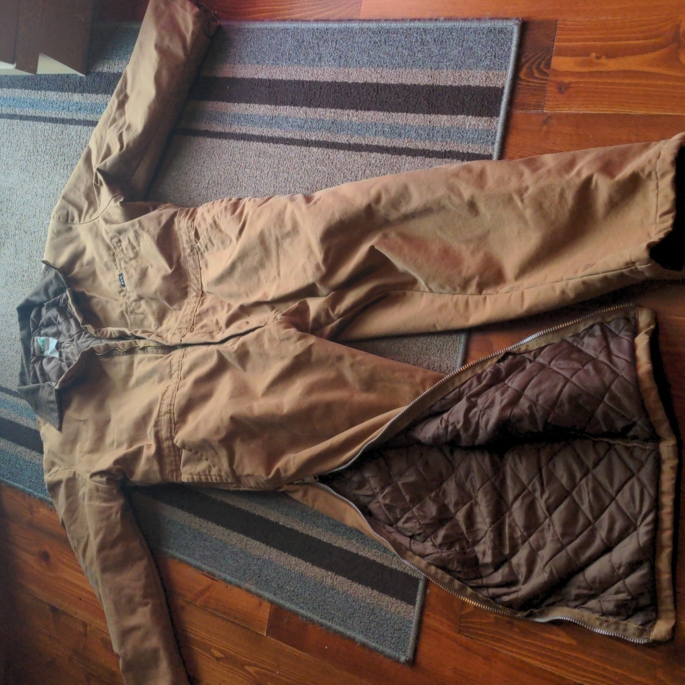 Key canvas insulated coveralls